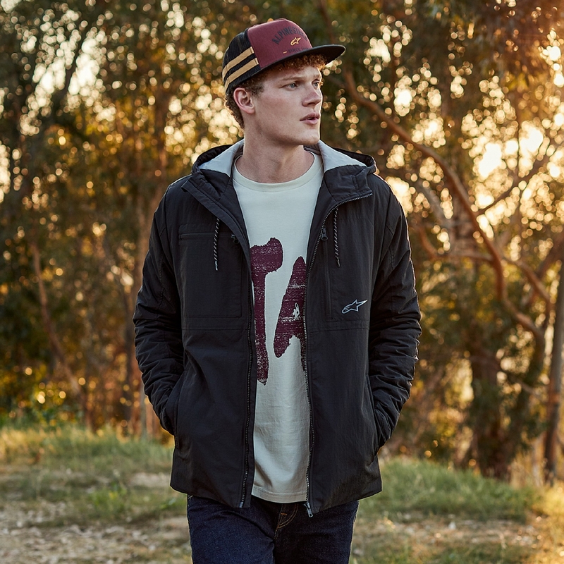Alpinestars Backline Trucker pet baksteen rood-zwart-goud