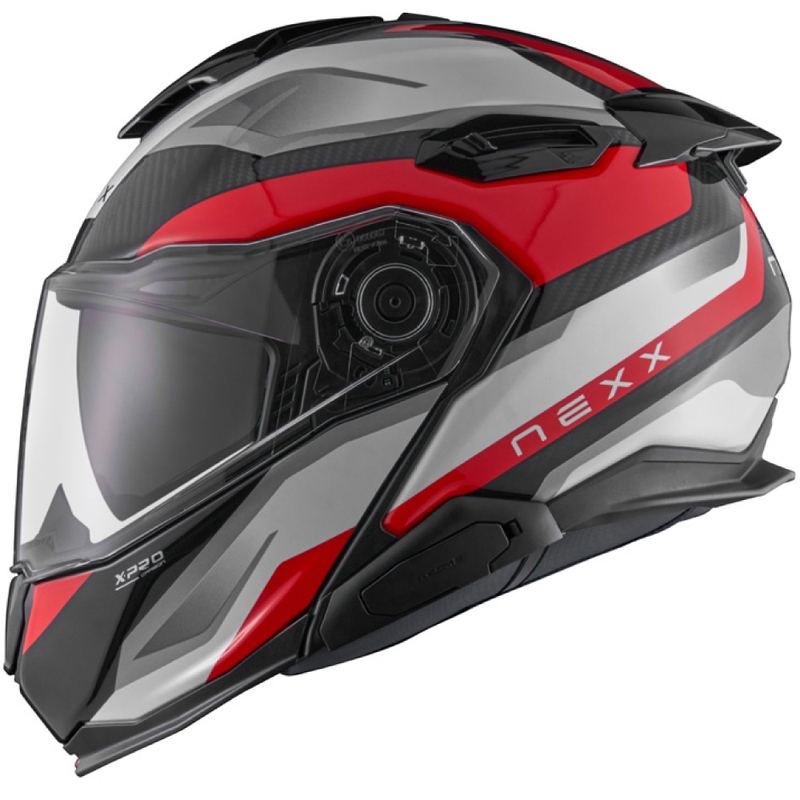 Nexx X.Lifetour PRO Mile motorhelm rood/wit