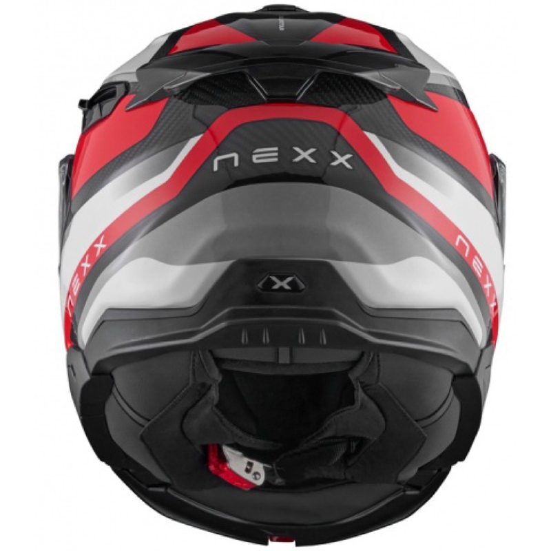 Nexx X.Lifetour PRO Mile motorhelm rood/wit
