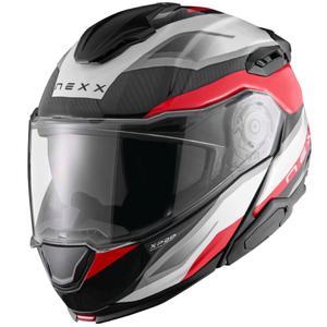Nexx X.Lifetour PRO Mile motorhelm rood/wit