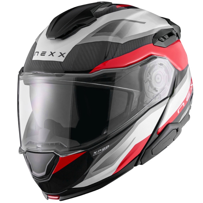 Nexx X.Lifetour PRO Mile motorhelm rood/wit