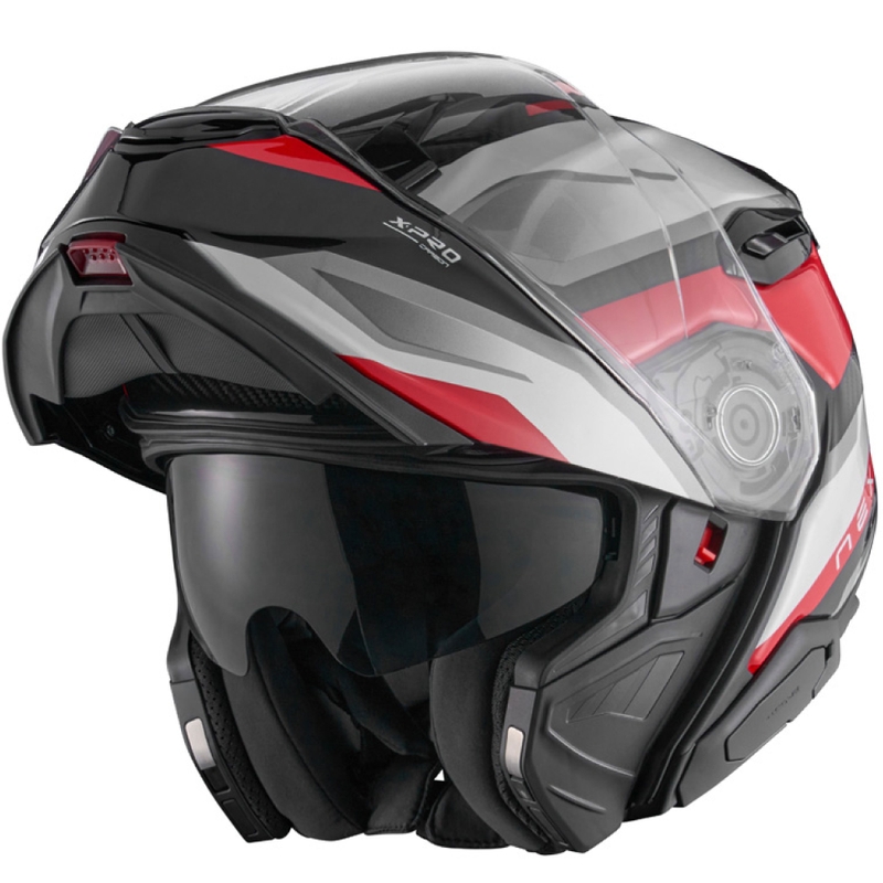Nexx X.Lifetour PRO Mile motorhelm rood/wit