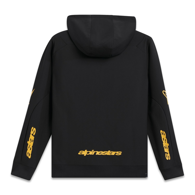 Alpinestars Sessions 3 Hoodie zwart en goud