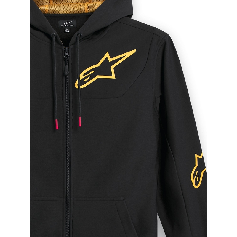 Alpinestars Sessions 3 Hoodie zwart en goud