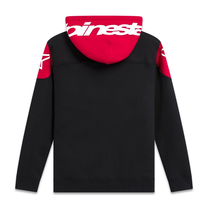 Alpinestars Velocity Hoodie zwart en rood