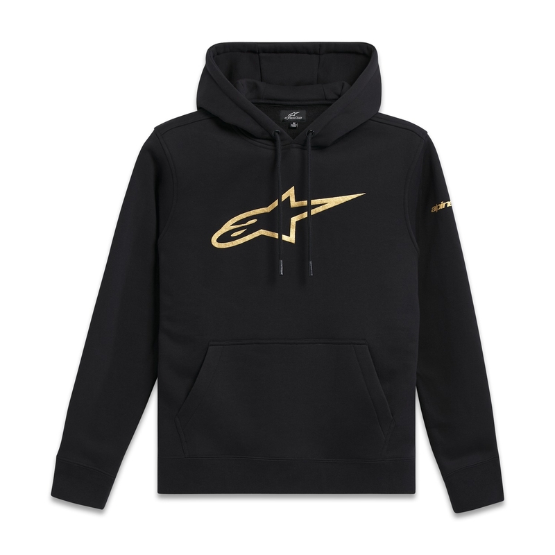 Alpinestars Vergulde Hoodie zwart en goud