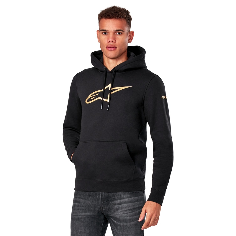 Alpinestars Vergulde Hoodie zwart en goud