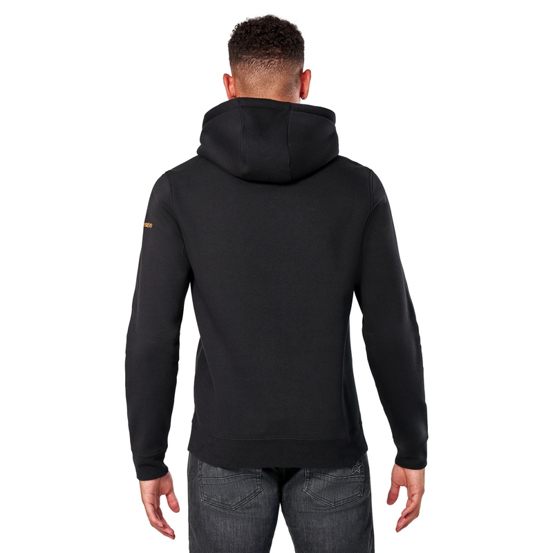 Alpinestars Vergulde Hoodie zwart en goud
