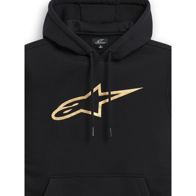 Alpinestars Vergulde Hoodie zwart en goud