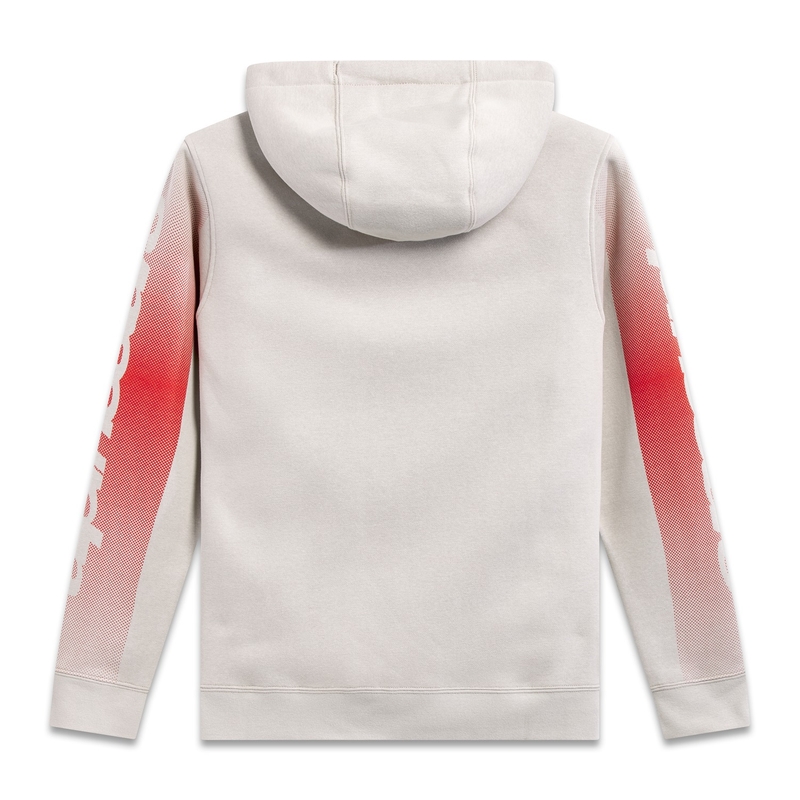 Alpinestars Arising Hoodie wit-wit-blauw-rood