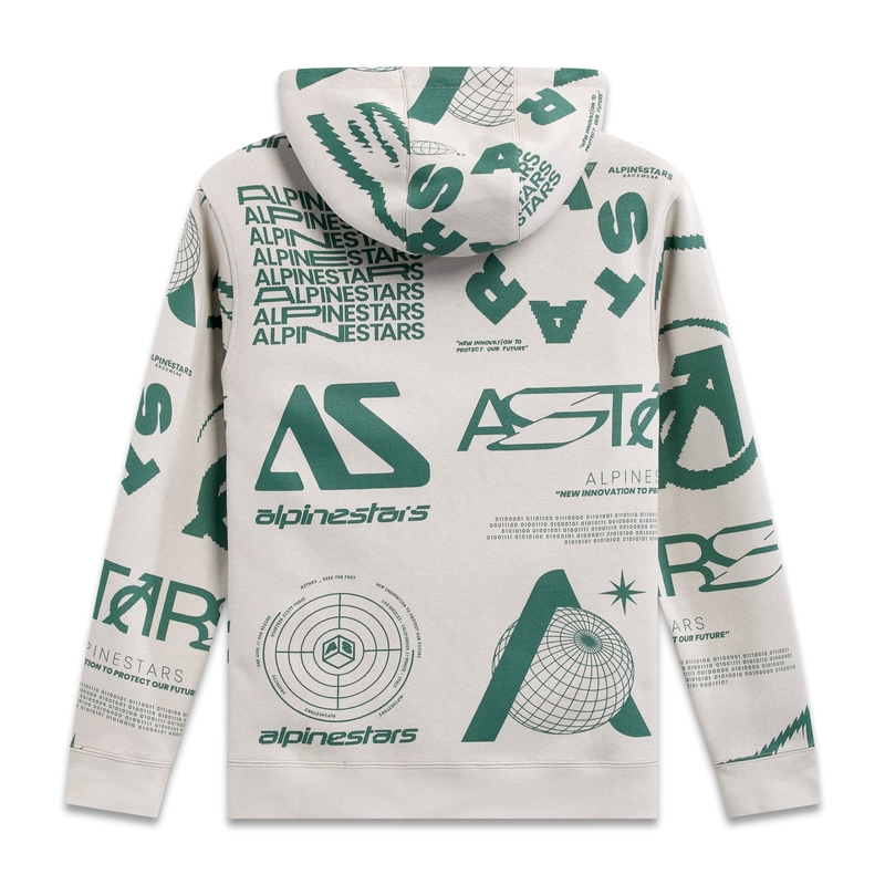 Alpinestars Determinant Hoodie wit offwhite