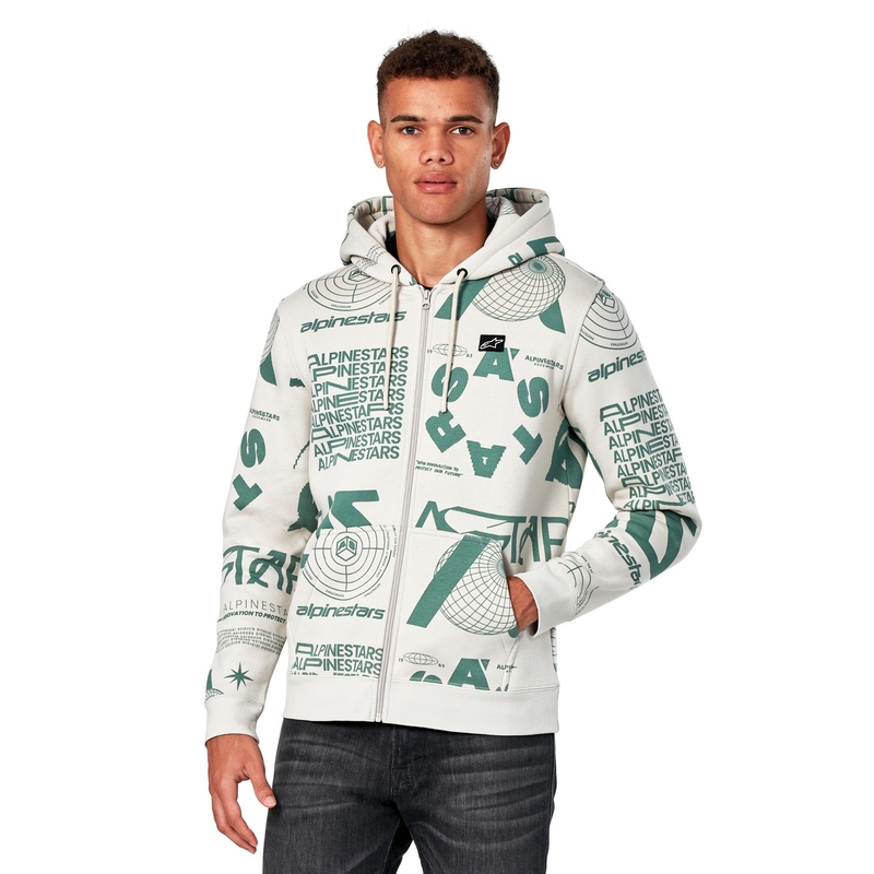 Alpinestars Determinant Hoodie wit offwhite