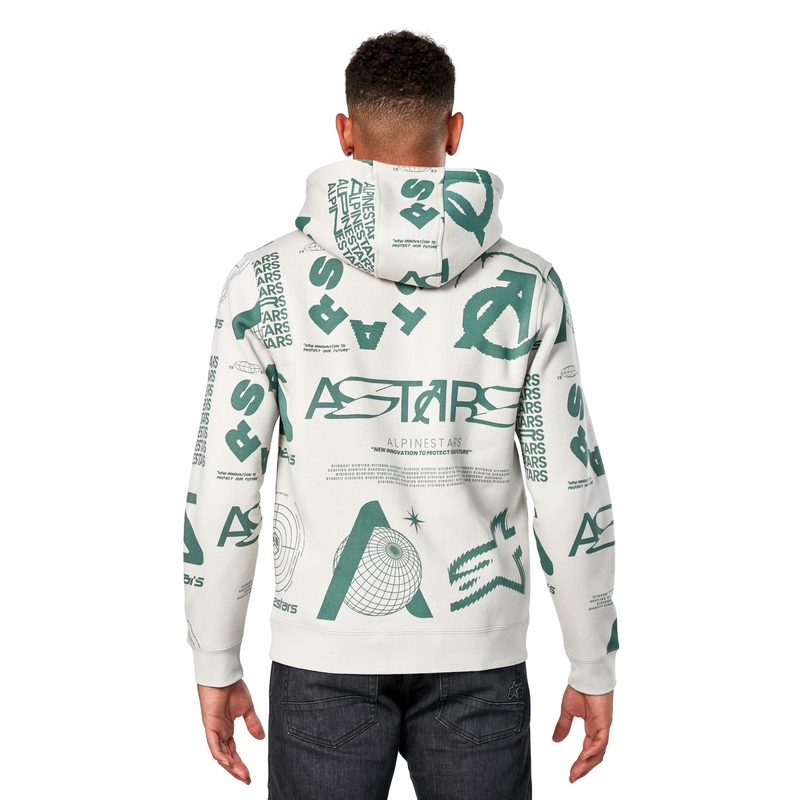 Alpinestars Determinant Hoodie wit offwhite