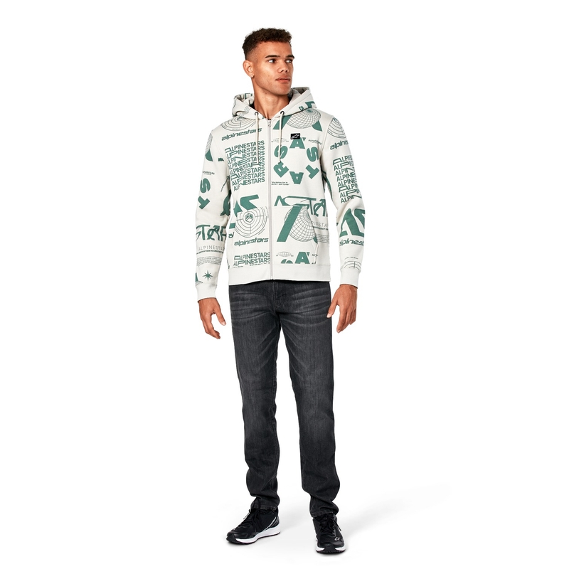 Alpinestars Determinant Hoodie wit offwhite