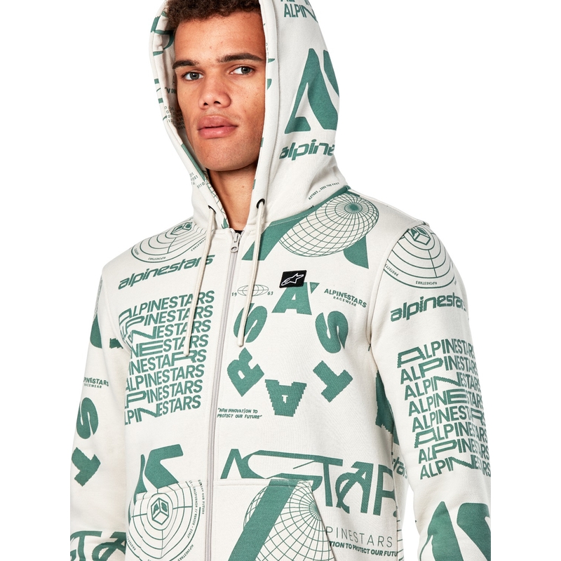 Alpinestars Determinant Hoodie wit offwhite
