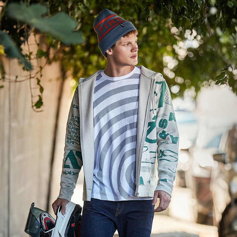 Alpinestars Determinant Hoodie wit offwhite