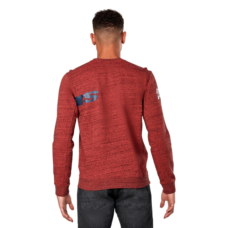 Alpinestars Episode Crew Fleece donkerrood