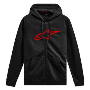 Alpinestars Ageless Zip Hoodie 3 zwart en rood