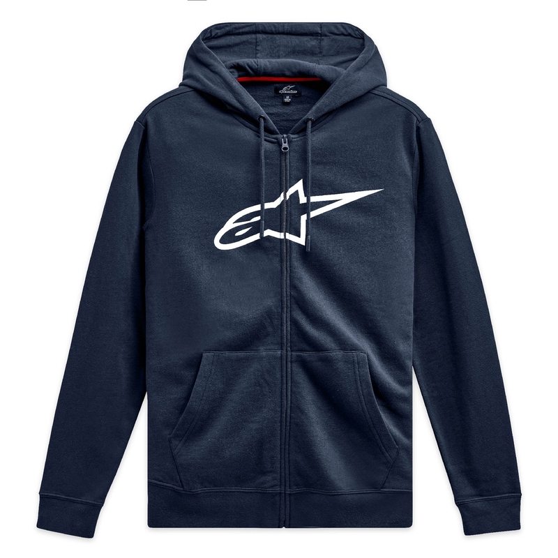 Alpinestars Ageless Zip Hoodie 3 blauw en wit