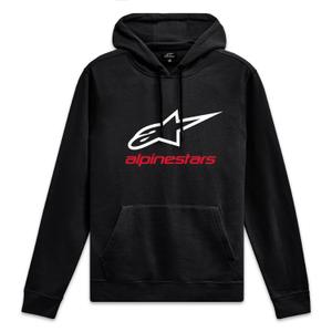 Alpinestars Always Hoodie 3 zwart, wit en rood