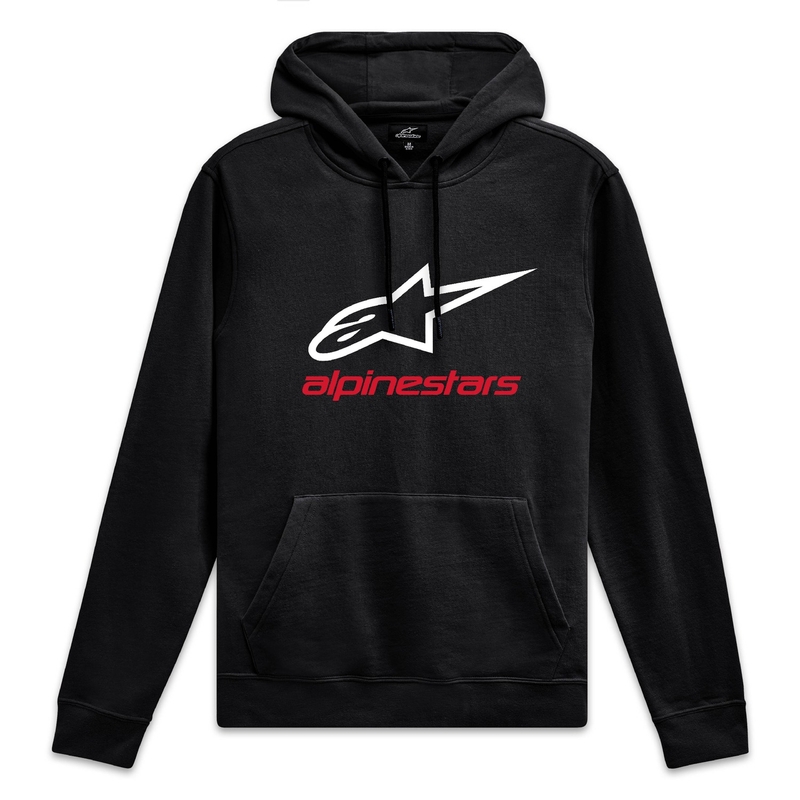 Alpinestars Always Hoodie 3 zwart, wit en rood