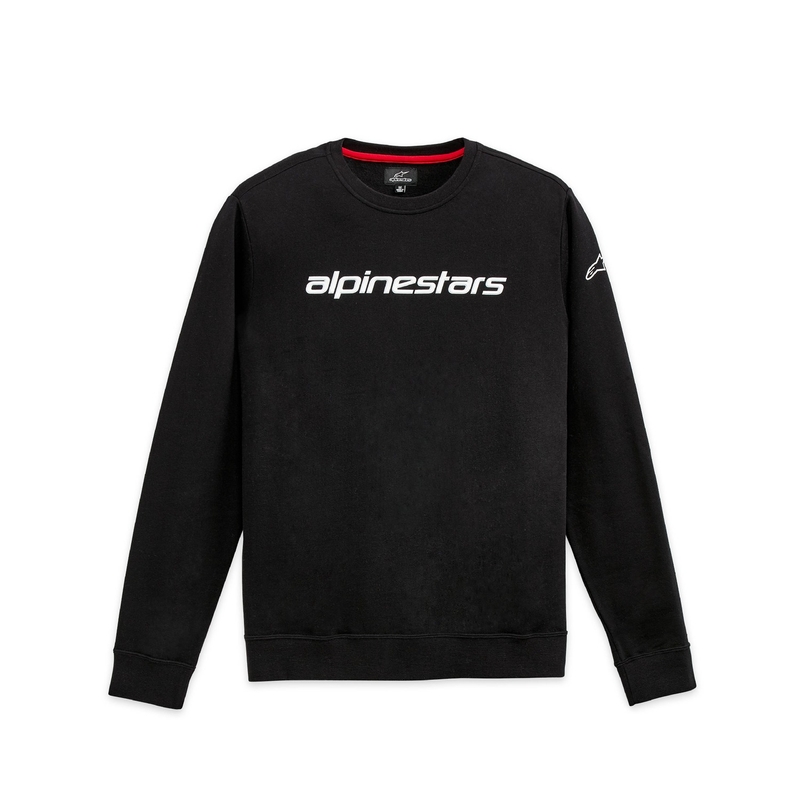 Alpinestars Linear Crew 3 zwart-witte hoodie