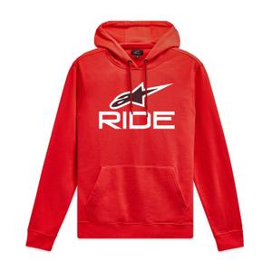 Alpinestars Ride 4.0 Sweatshirt rood, wit en zwart