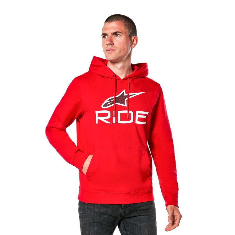 Alpinestars Ride 4.0 Sweatshirt rood, wit en zwart