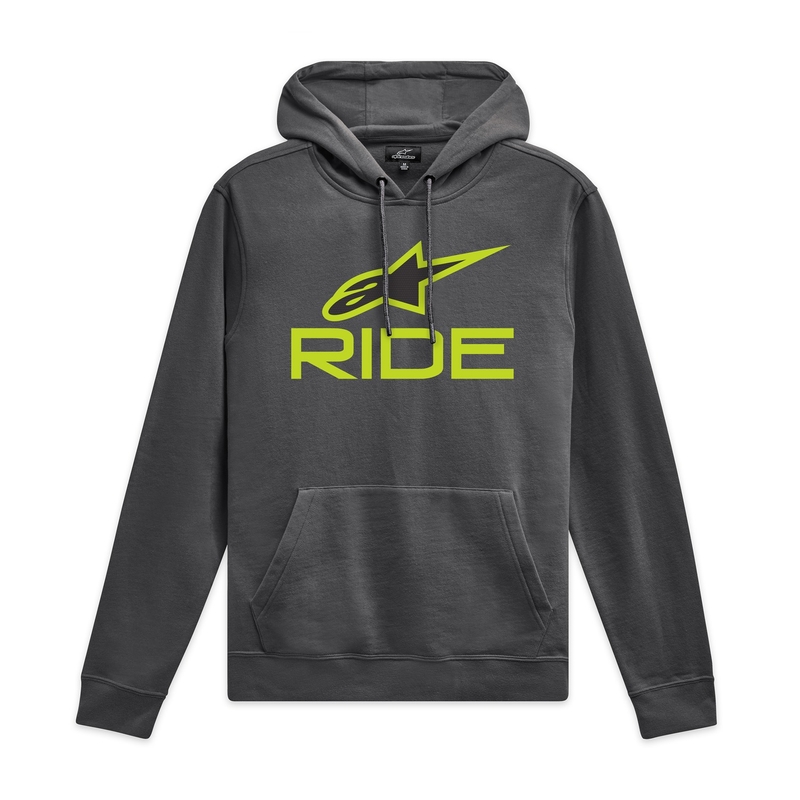 Alpinestars Ride 4.0 grijs-geel-zwarte hoodie