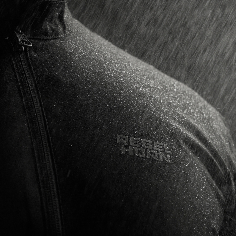 Rebelhorn In &amp; Out HydraShield PRO waterdichte jas zwart
