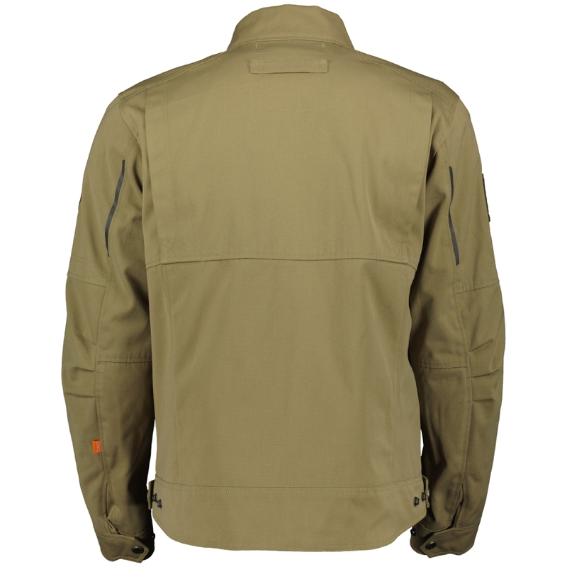 Motorjack SCOTT JACKET VINTAGE COVERT groen
