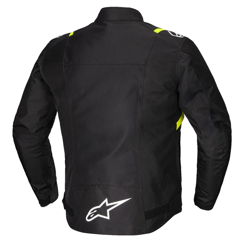 Alpinestars T-SPS 2 Waterdicht Zwart, Wit en Fluo Geel Motorjack