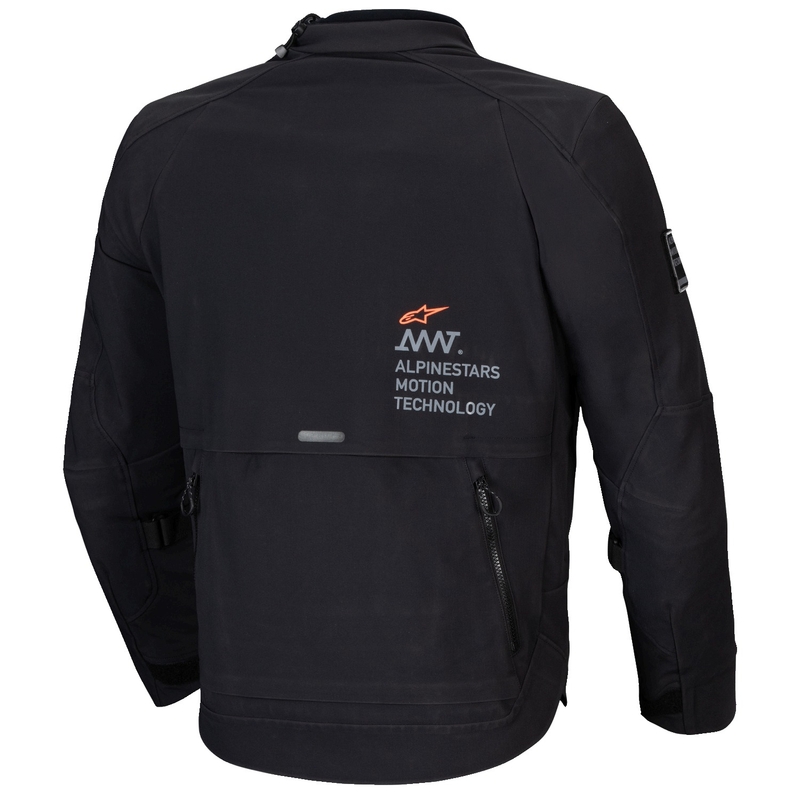 Alpinestars AMT-8 Stretch Drystar XF Motorjas Zwart
