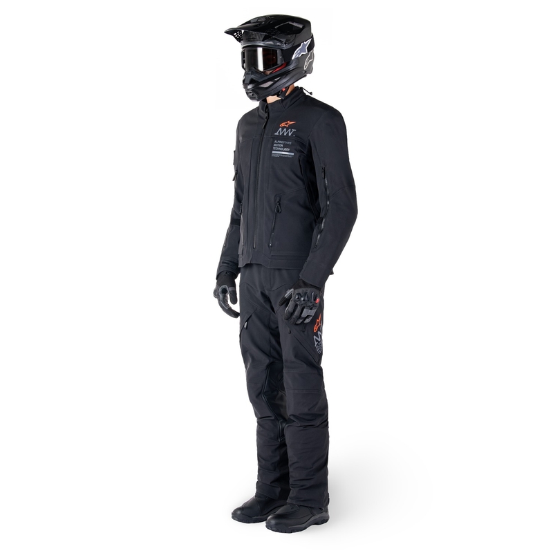 Alpinestars AMT-8 Stretch Drystar XF Motorjas Zwart
