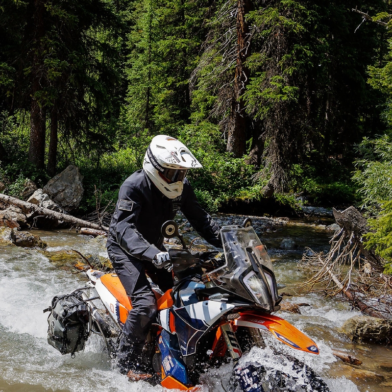 Alpinestars AMT-8 Stretch Drystar XF Motorjas Zwart