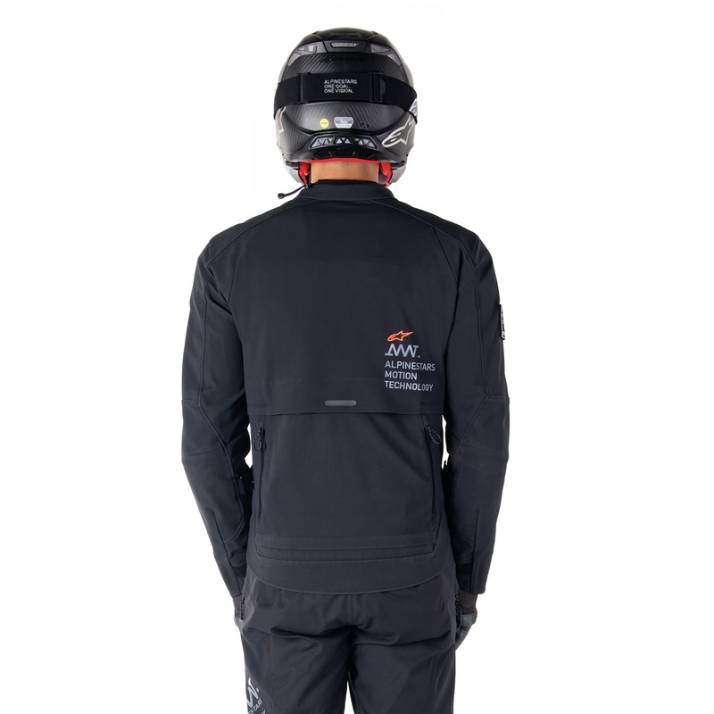 Alpinestars AMT-8 Stretch Drystar XF Motorjas Zwart