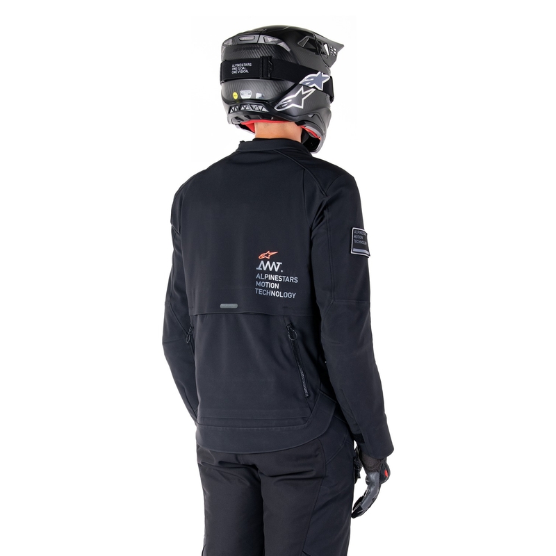 Alpinestars AMT-8 Stretch Drystar XF Motorjas Zwart