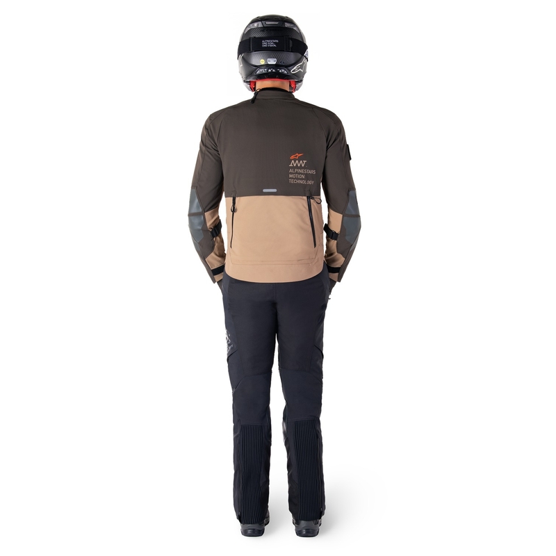 Alpinestars AMT-8 Stretch Drystar XF Bruin-Kaki Motorjack