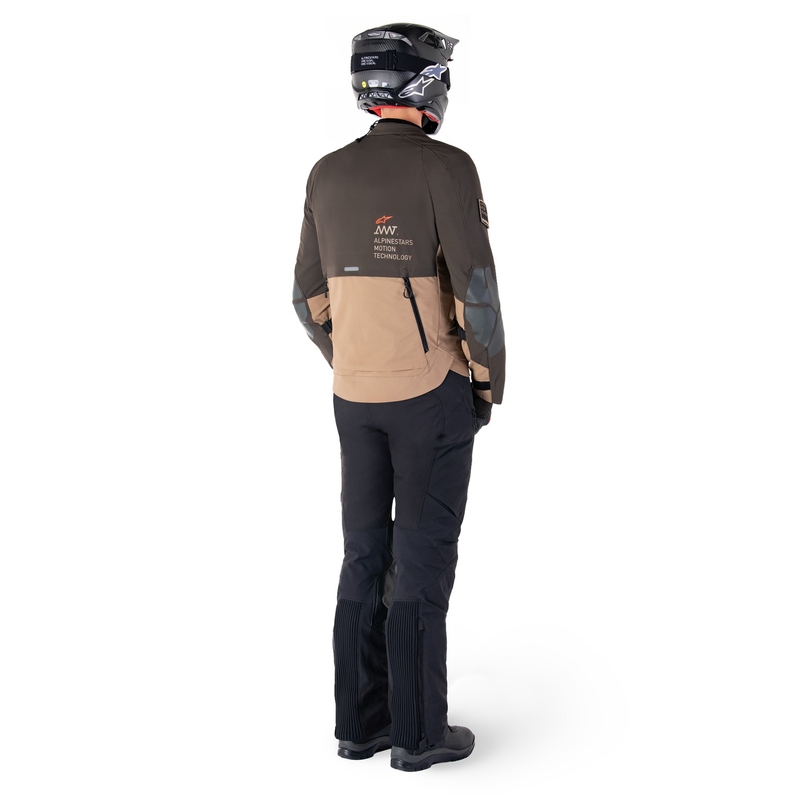 Alpinestars AMT-8 Stretch Drystar XF Bruin-Kaki Motorjack
