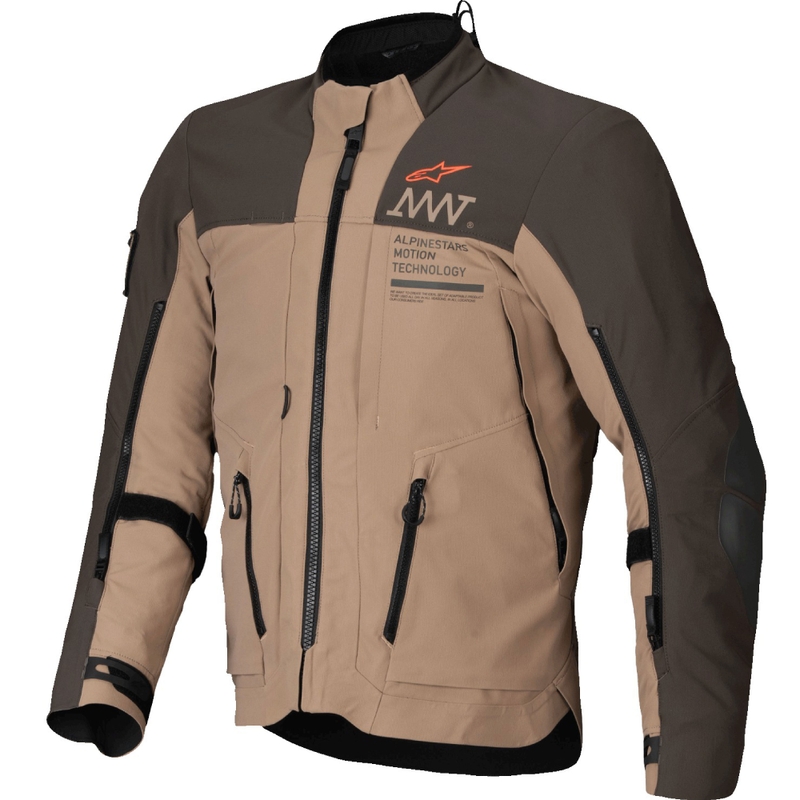 Alpinestars AMT-8 Stretch Drystar XF Bruin-Kaki Motorjack