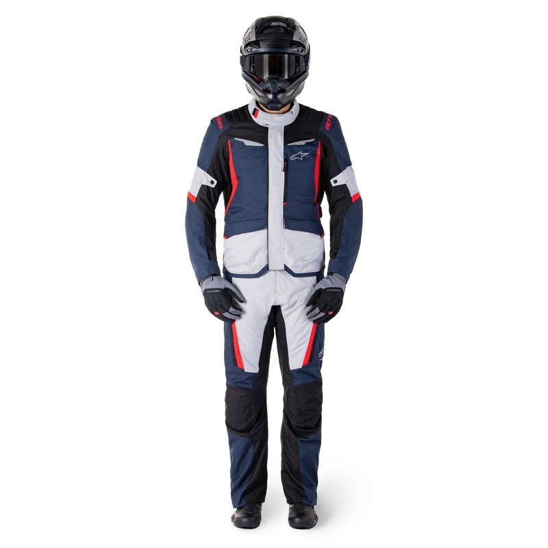 Alpinestars ST-1 Waterdicht Motorjack donkerblauw-zwart-rood