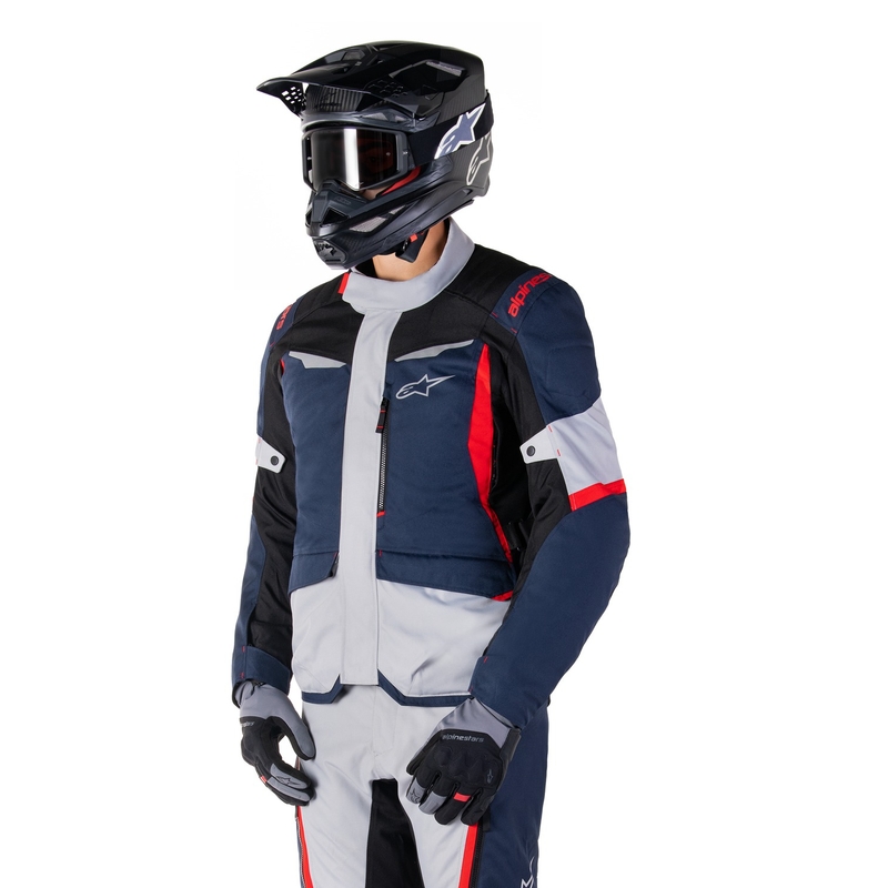 Alpinestars ST-1 Waterdicht Motorjack donkerblauw-zwart-rood
