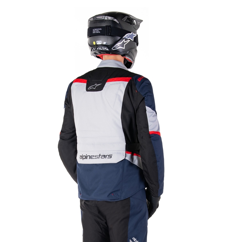 Alpinestars ST-1 Waterdicht Motorjack donkerblauw-zwart-rood