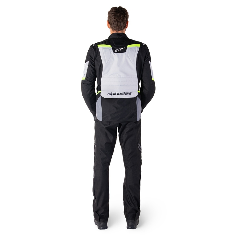 Alpinestars ST-1 Waterdichte grijs-zwart-fluo gele motorjas