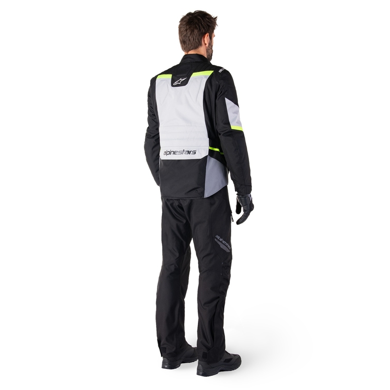 Alpinestars ST-1 Waterdichte grijs-zwart-fluo gele motorjas