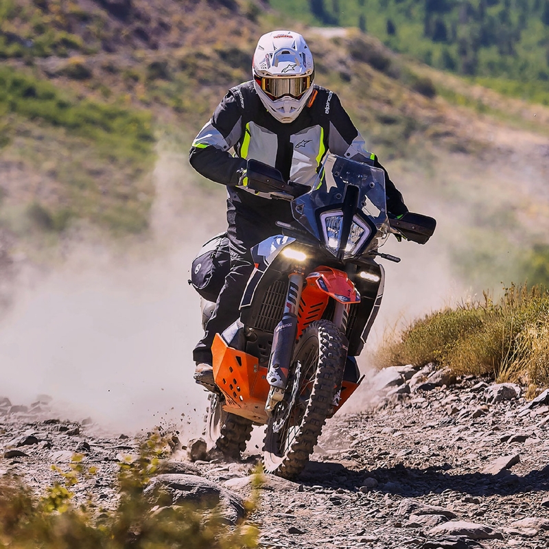 Alpinestars ST-1 Waterdichte grijs-zwart-fluo gele motorjas