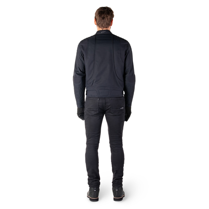 Alpinestars Clayton waterafstotend zwart motorjack