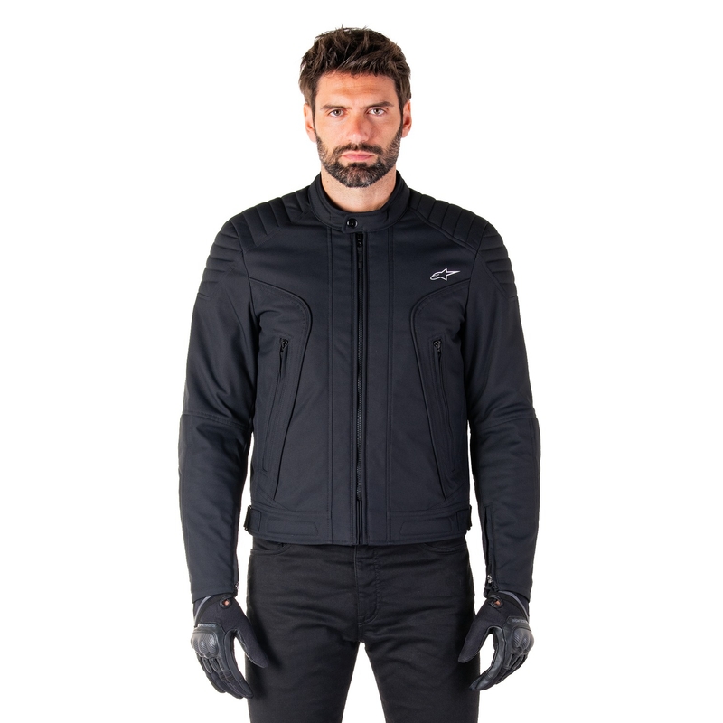 Alpinestars Clayton waterafstotend zwart motorjack