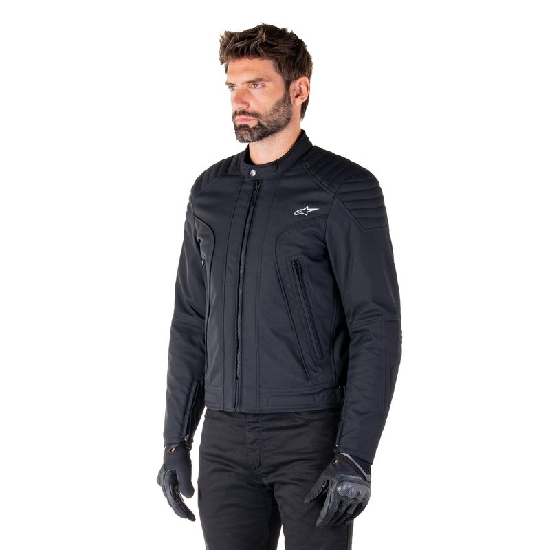 Alpinestars Clayton waterafstotend zwart motorjack