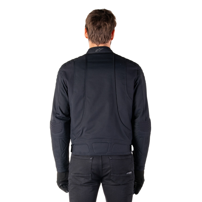 Alpinestars Clayton waterafstotend zwart motorjack